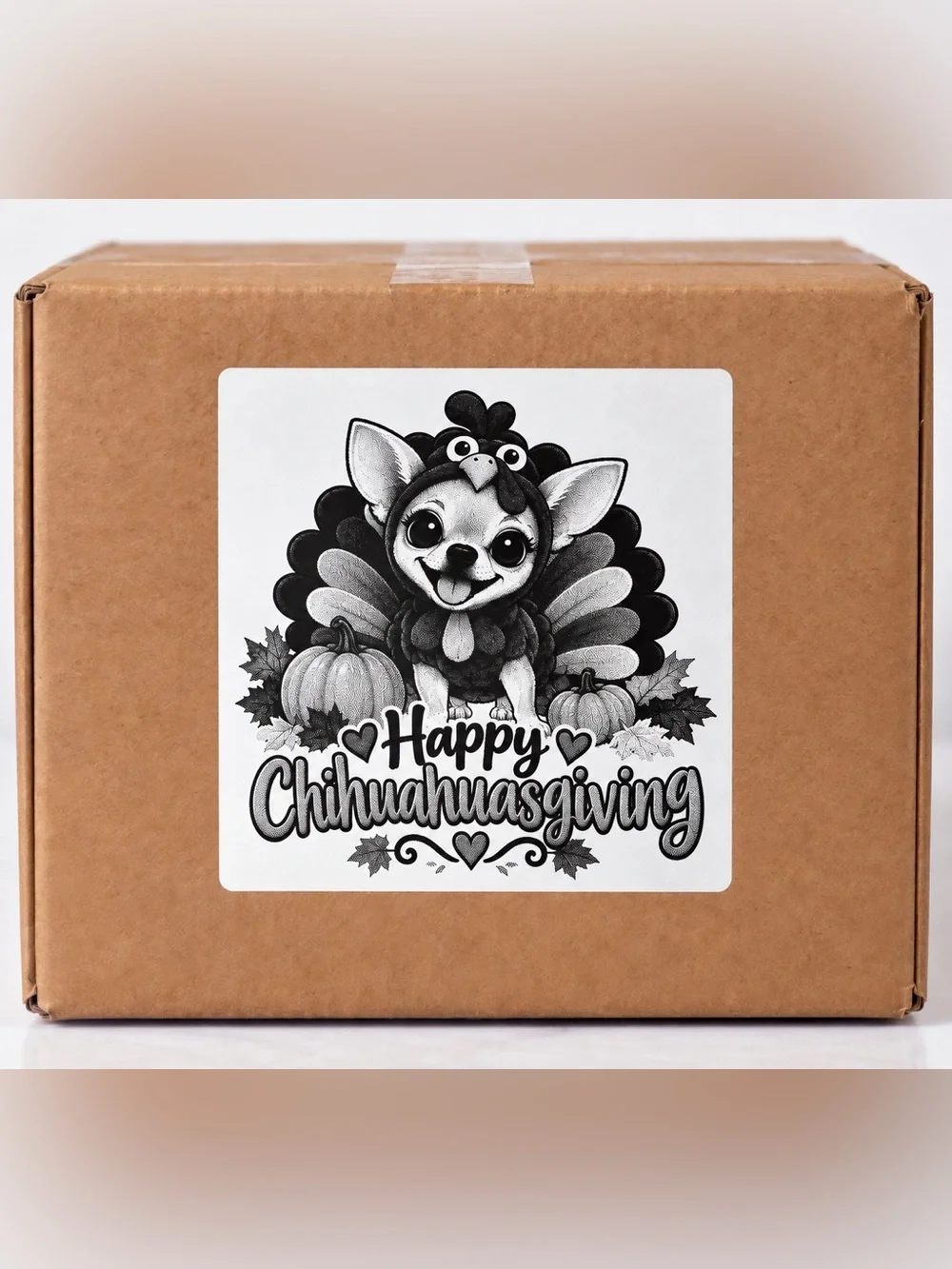 Happy Thanksgiving Stickers 3”x3”-100ct.